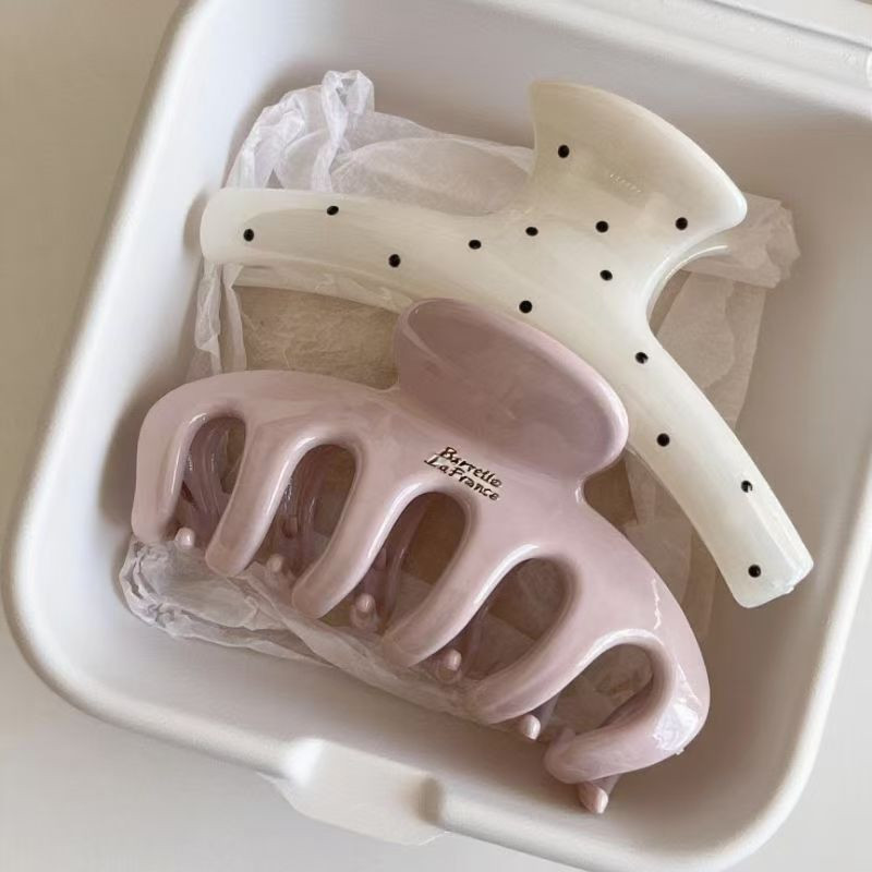 Hair Clip Claw Large - Korean Large Size Acrylic Dragon Bone