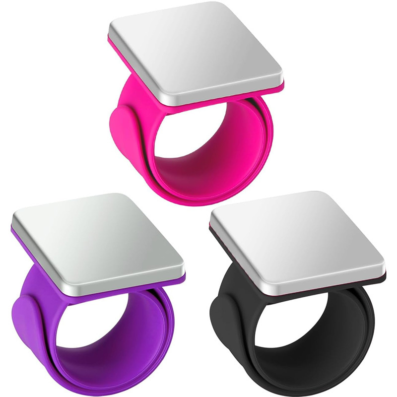 Hair Care Guide - Magnetic Wristband Hair Clip Holder Silicone