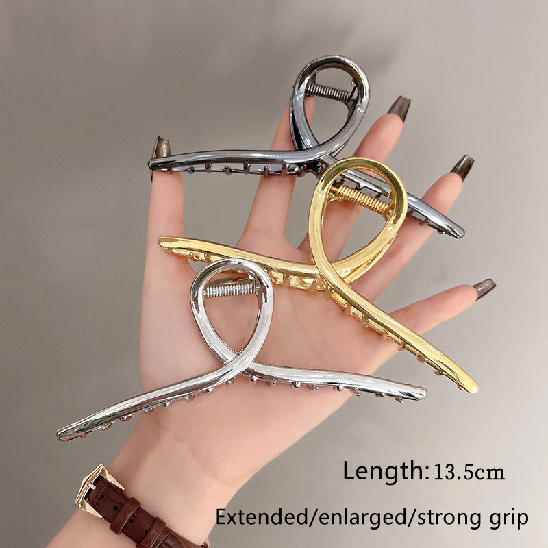 Hair Clip Claw Large - High And Metal Hair Clip, Large