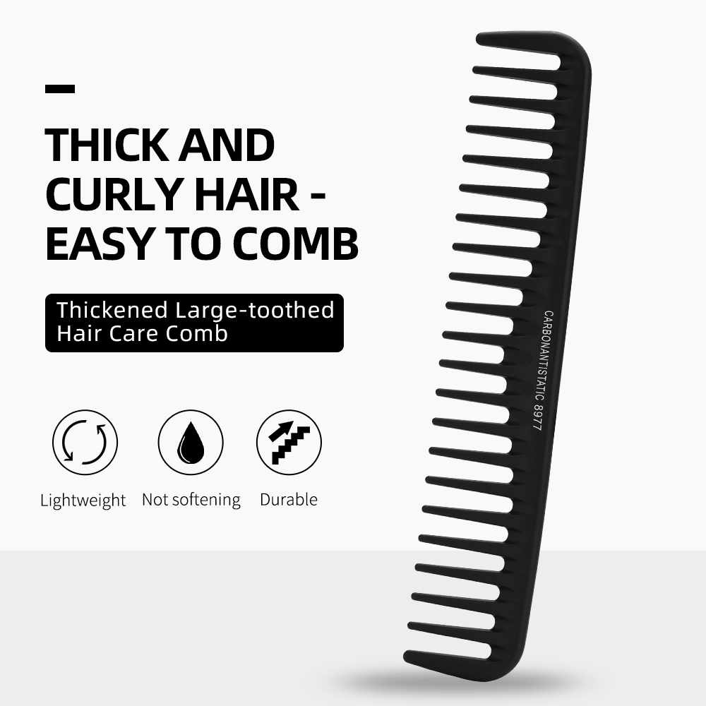Hair Care Wavy Hair - Wide Tooth Curl Comb Detangling Comb