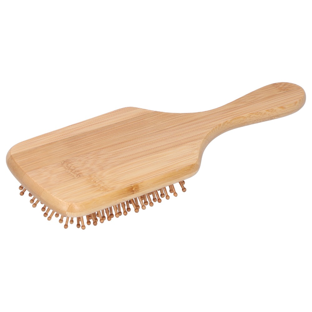 Bamboo Hair Brush - Gentle Bamboo Hairbrush Bamboo Anti-Static Scalp