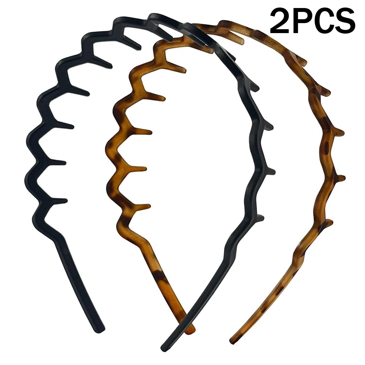 Hair Care Wavy Hair - 2PCS Headbands for Women & Men,Non