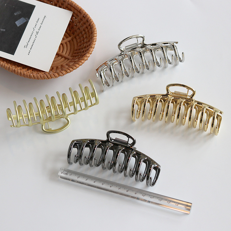 Hair Clip Claw Large - 1pc French retro European and American