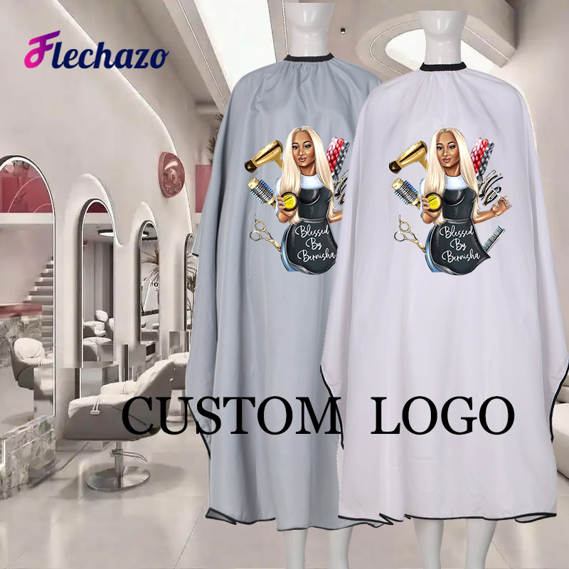 Hair Care Guide - Haircut Cape Barber Personalized Logo Hairdressing