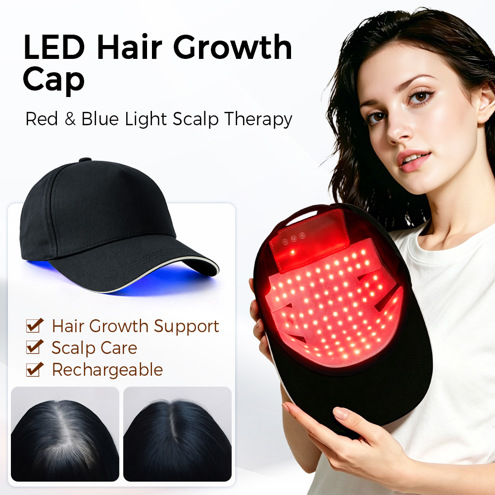 Hair Care Basic - LED Hair Growth Cap Red Blue
