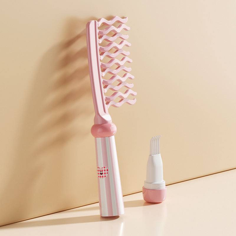 Hair Care Wavy Hair - Double Row Wavy Tooth Hair Styling