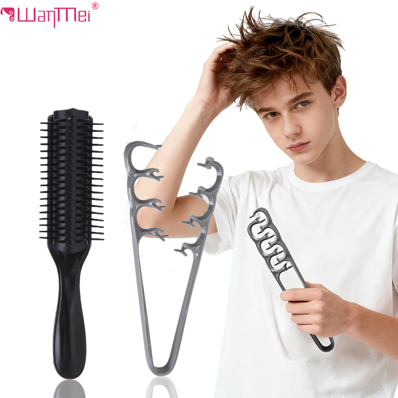 2Pcs 9-Rows Detangling Massage - огляд і ціна Detangling Wide Comb
