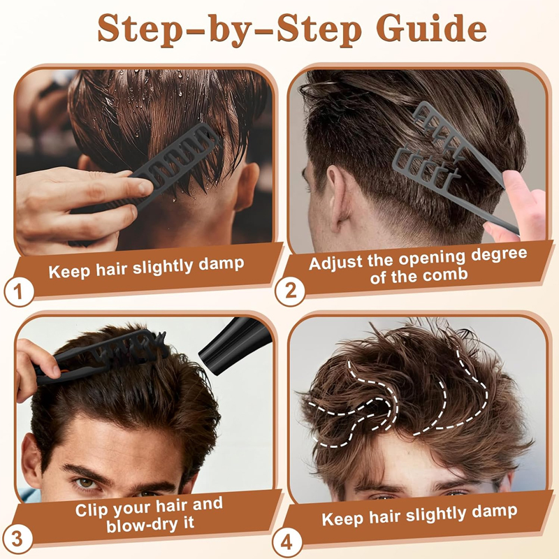 2Pcs 9-Rows Detangling Massage - огляд і ціна Detangling Wide Comb