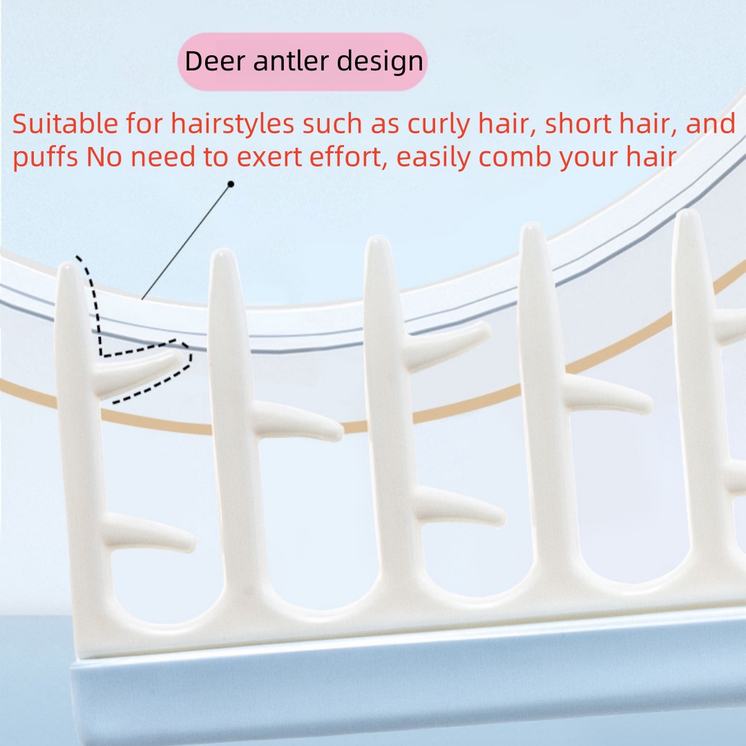 Antler Shape Hair Seam Comb Sh - огляд і ціна Hair Care Wavy Hair