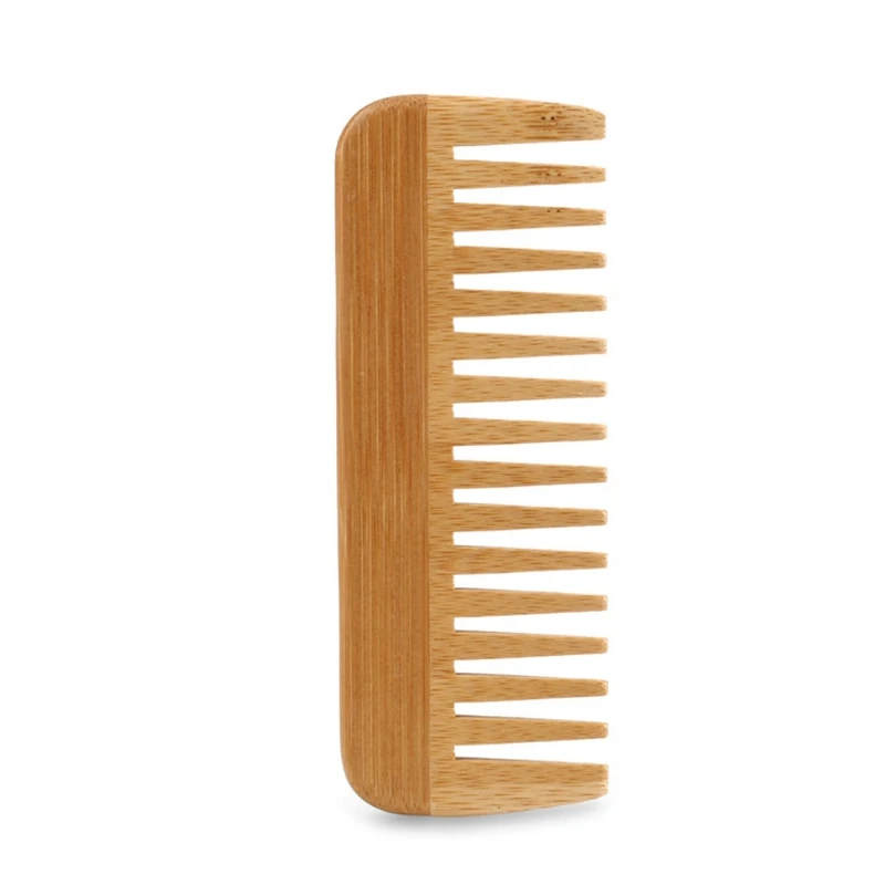 Natural Bamboo Wide Toothed Co - огляд і ціна Bamboo Hair Brush