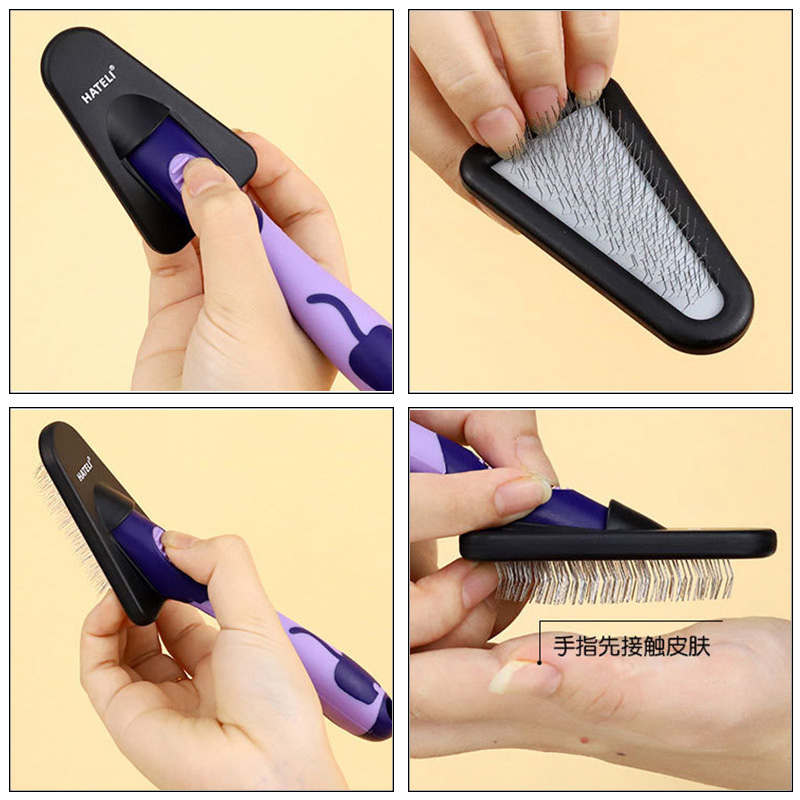 Cat Brush Pet Hair Remover Sta - огляд і ціна Bamboo Hair Brush