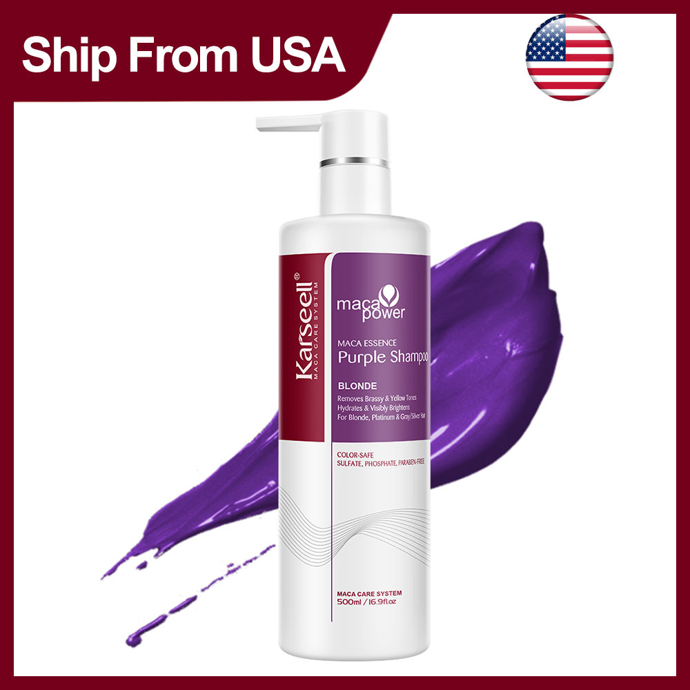 Karseell 500ml Purple Shampoo  - огляд і ціна Purple Toning Shampoo
