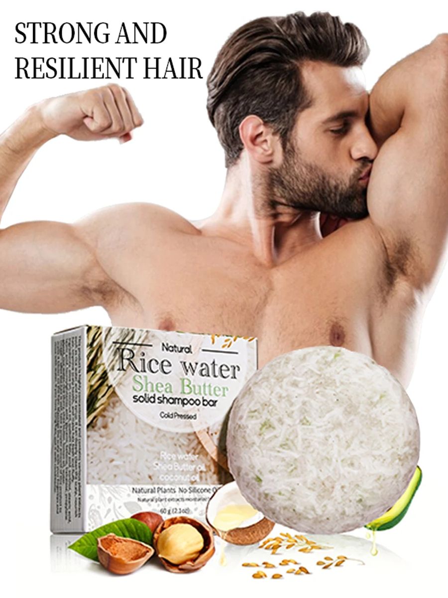 XF 60g Rice Shampoo Bar 100% N - огляд і ціна Hair Care Basic