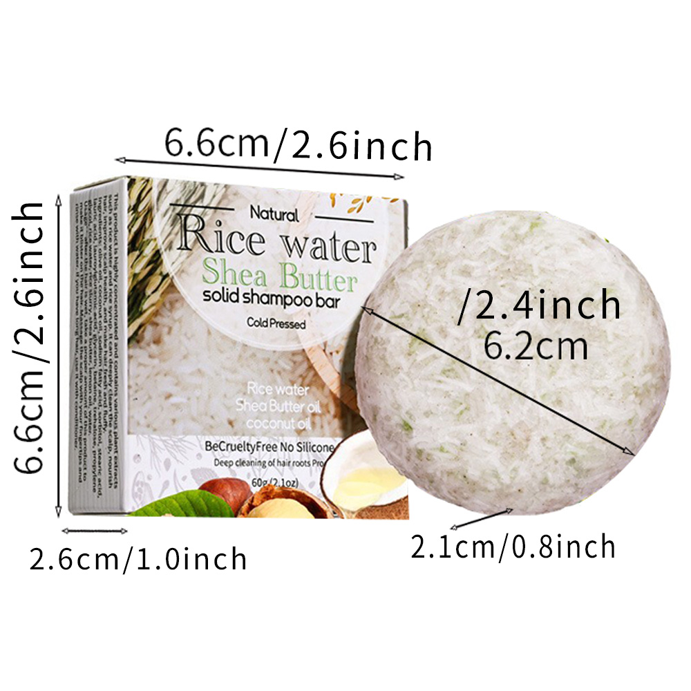 XF 60g Rice Shampoo Bar 100% N - огляд і ціна Hair Care Basic