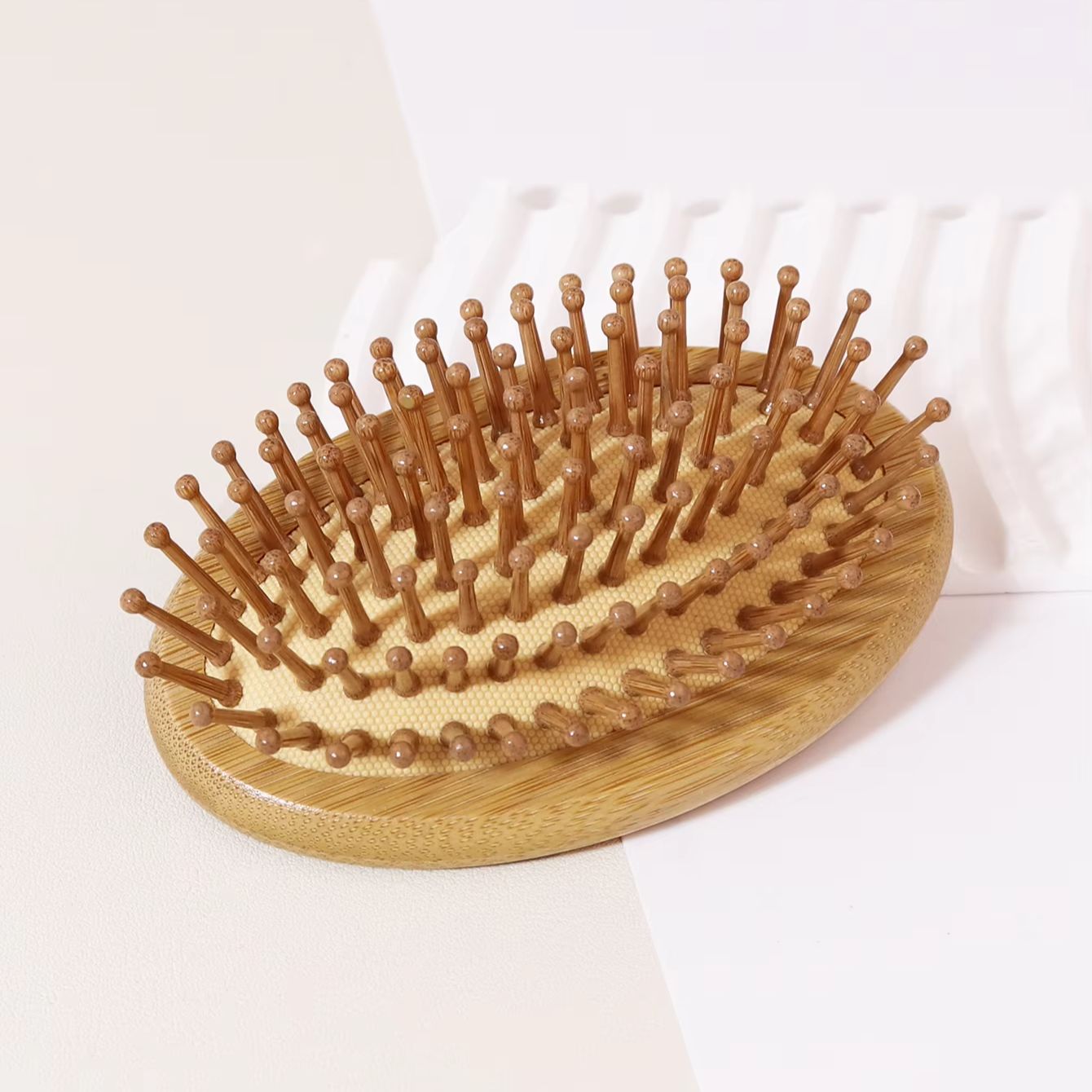 1pc Bamboo Brush Anti-Static A - огляд і ціна Bamboo Hair Brush