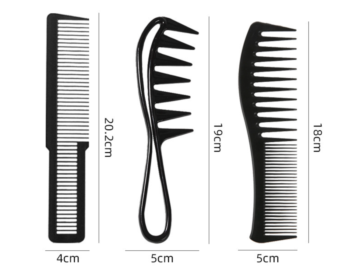 4Pcs Styling Comb Set for Men  - огляд і ціна Detangling Wide Comb