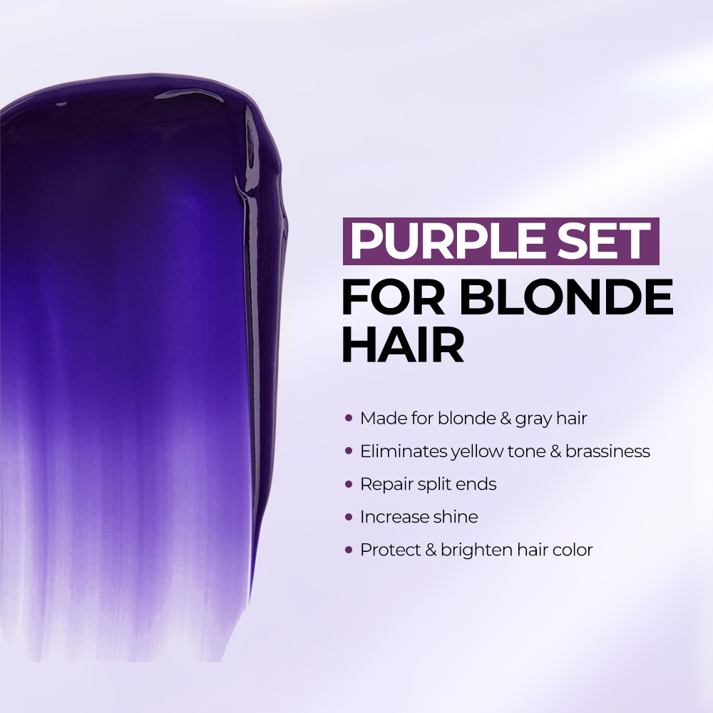 Karseell Purple Hair Mask Purp - огляд і ціна Purple Toning Shampoo