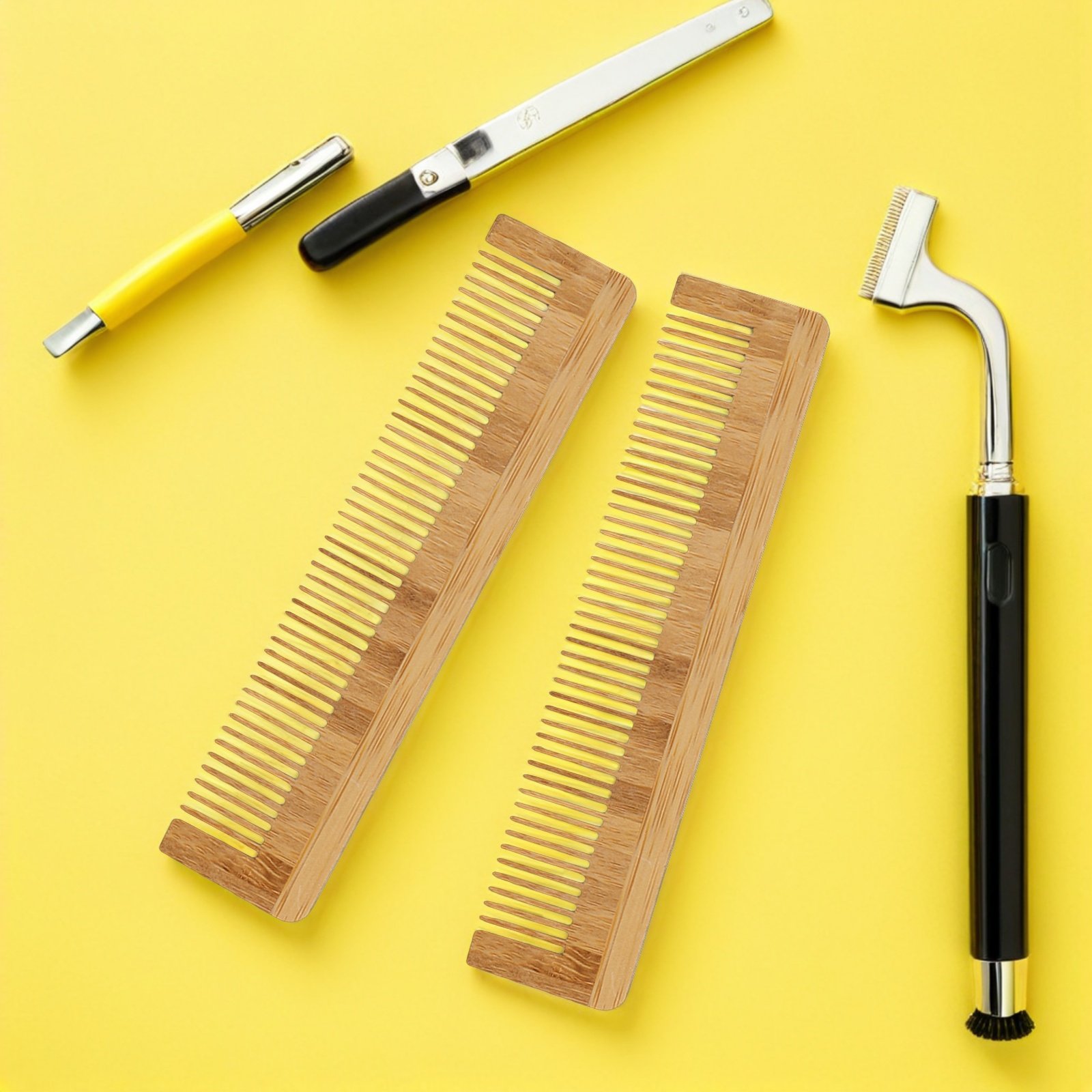 12Pcs Disposable Wooden Beard  - огляд і ціна Detangling Wide Comb
