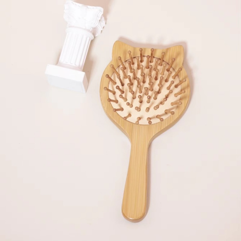 1Pc New Hair Care Wood Comb Pa - огляд і ціна Bamboo Hair Brush