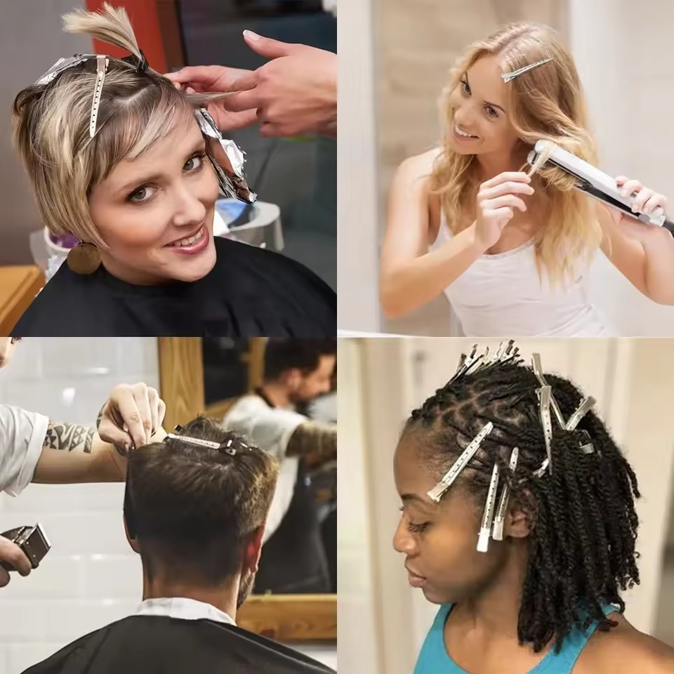 Woman Silver Hair Clips Metal  - огляд і ціна Hair Care Guide