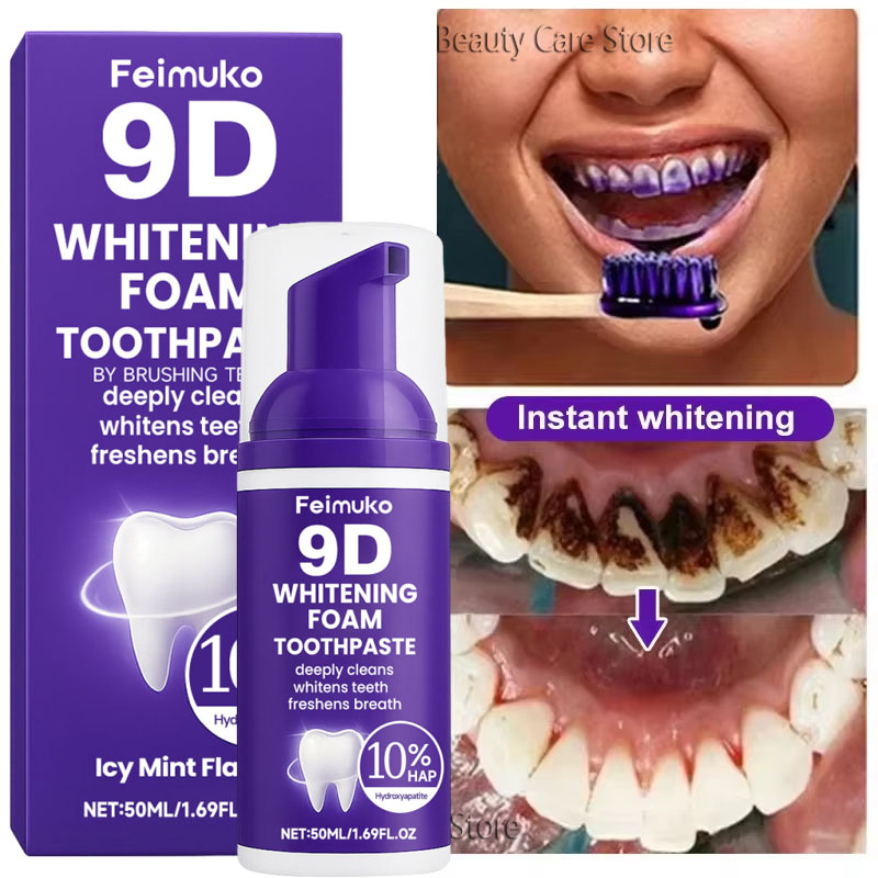 9D Purple Teeth Whitening Toot - огляд і ціна Purple Toning Shampoo