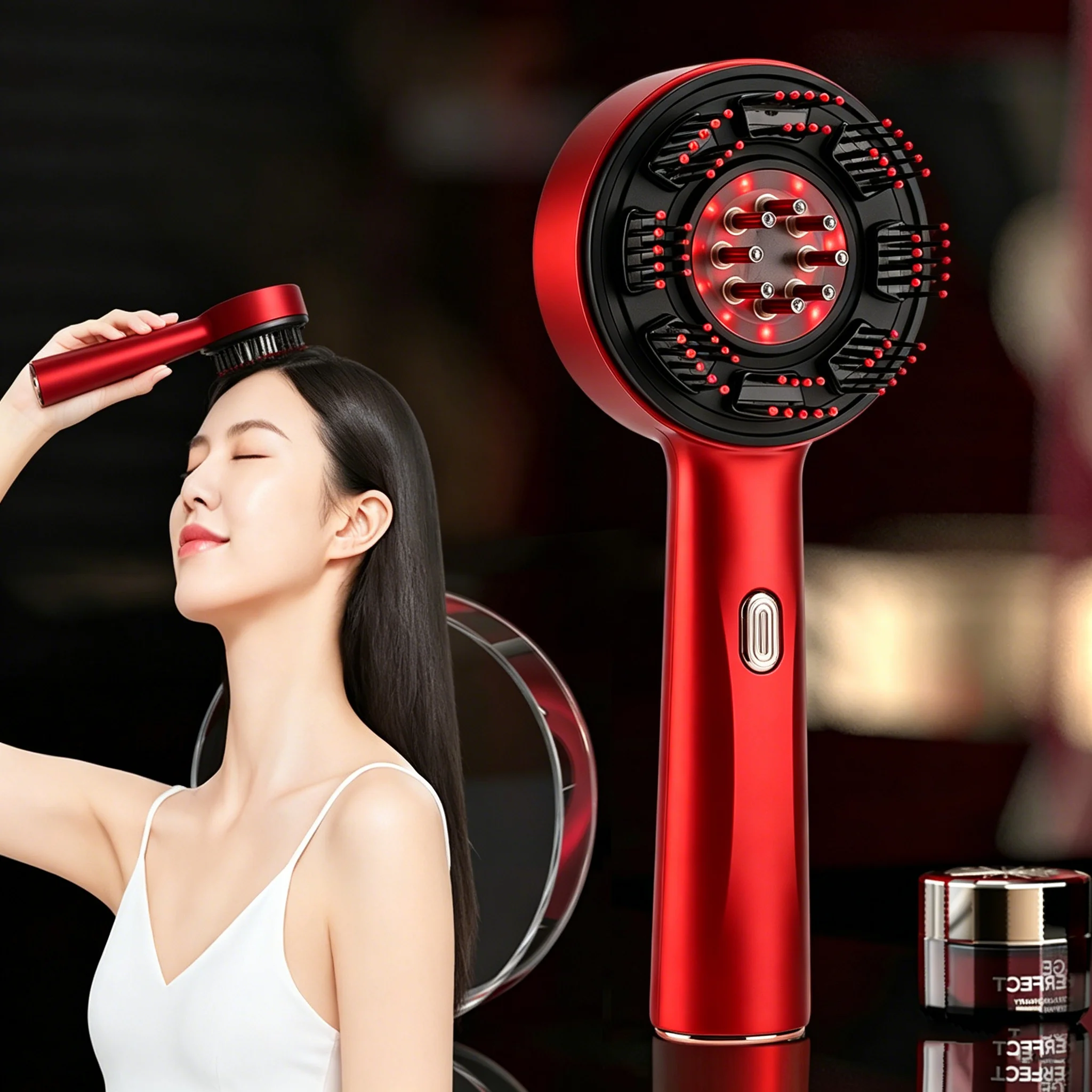 Electric Massage Comb Portable - огляд і ціна Hair Care Essential Oil