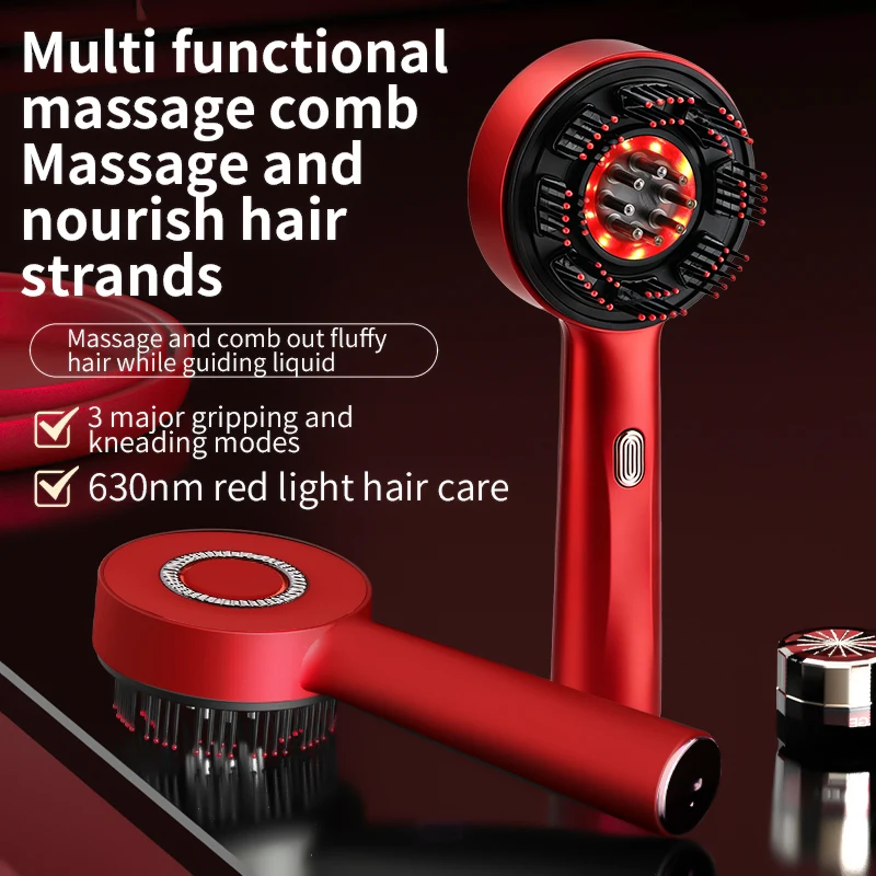 Electric Massage Comb Portable - огляд і ціна Hair Care Essential Oil