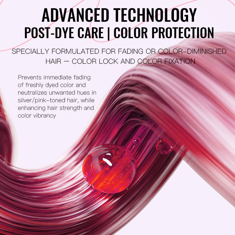 Color Locking Shampoo Pink Sil - огляд і ціна Purple Toning Shampoo