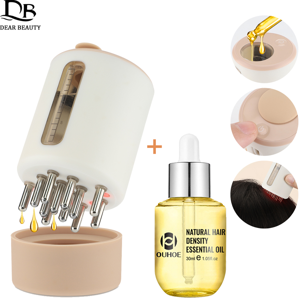 Electric Vibration Head Massag - огляд і ціна Hair Care Essential Oil