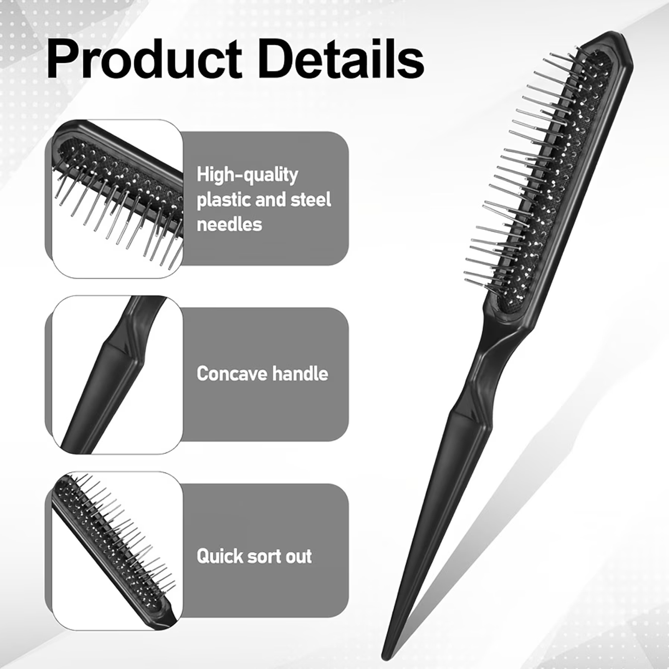 2pcs Small Wide Tooth Comb Set - огляд і ціна Detangling Wide Comb
