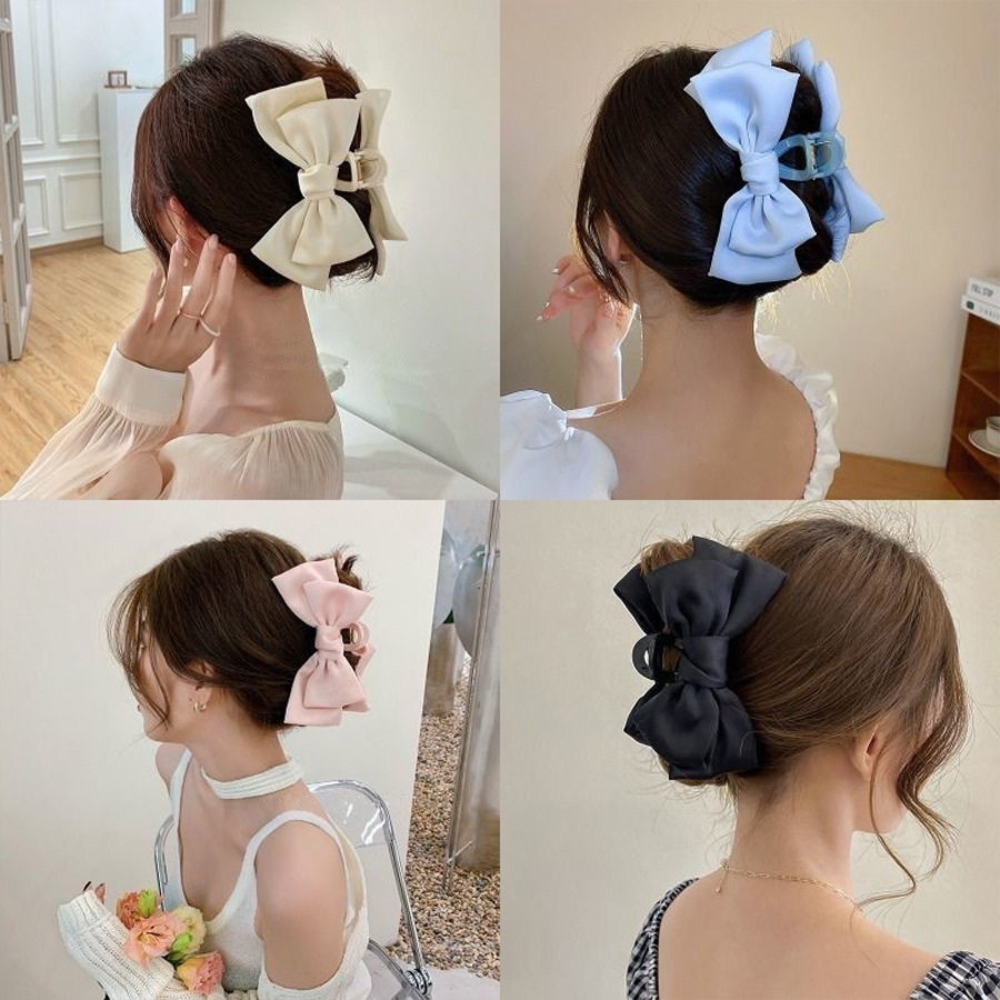 Bow Hair Claws Clip Large Shar - огляд і ціна Hair Clip Claw Large