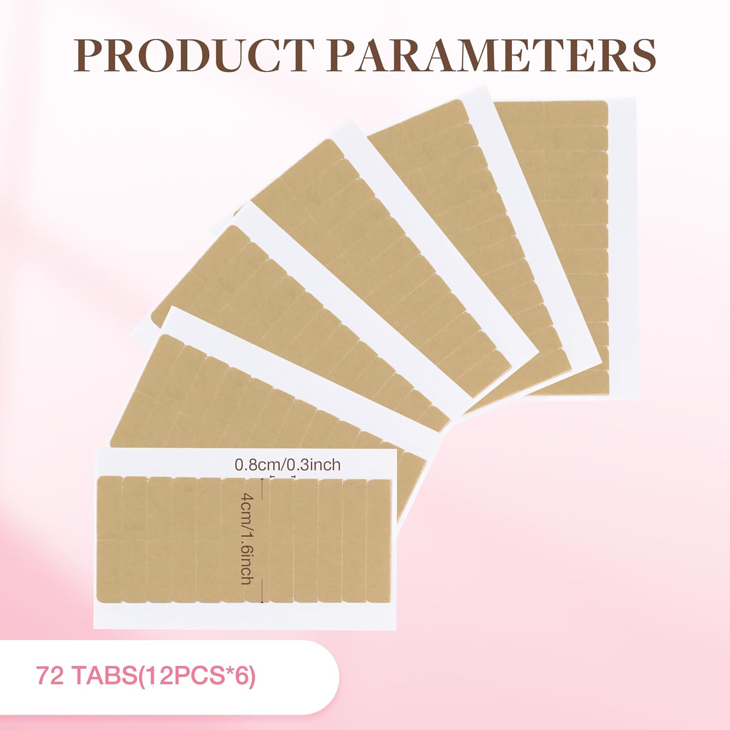 72Tabs(6sheets）Hair Extension  - огляд і ціна Hair Extension Tape In