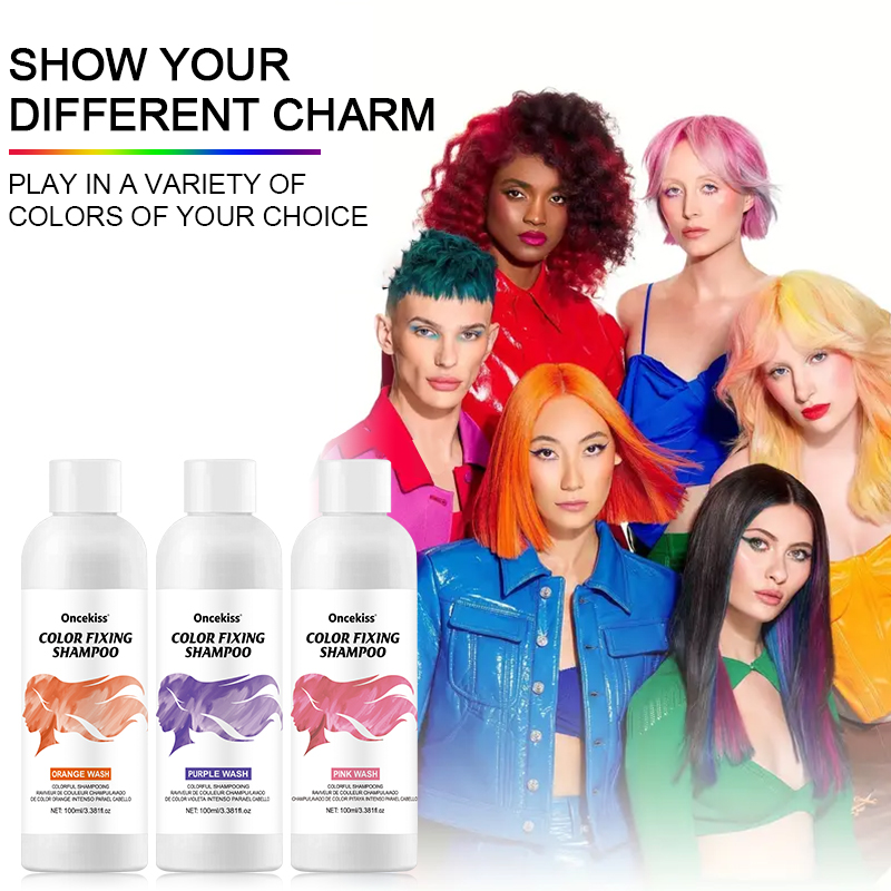1PC Semi-Permanent Hair Dye Sh - огляд і ціна Purple Toning Shampoo