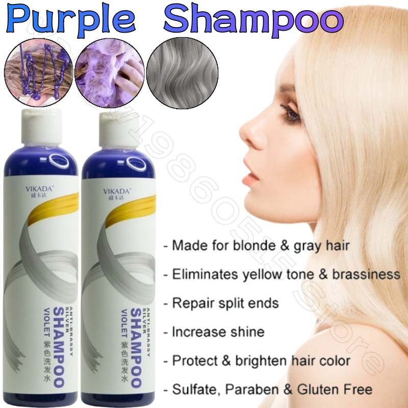 Purple Shampoo Blonde Platinum - огляд і ціна Purple Toning Shampoo