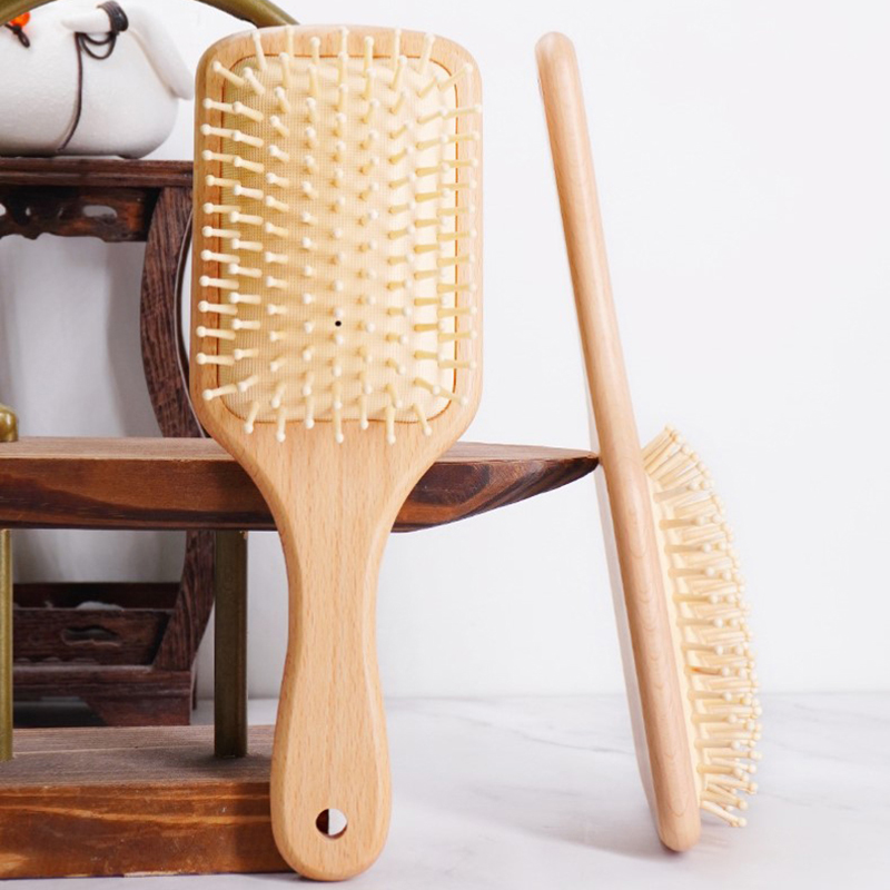Wood Airbag Comb Professional  - огляд і ціна Bamboo Hair Brush