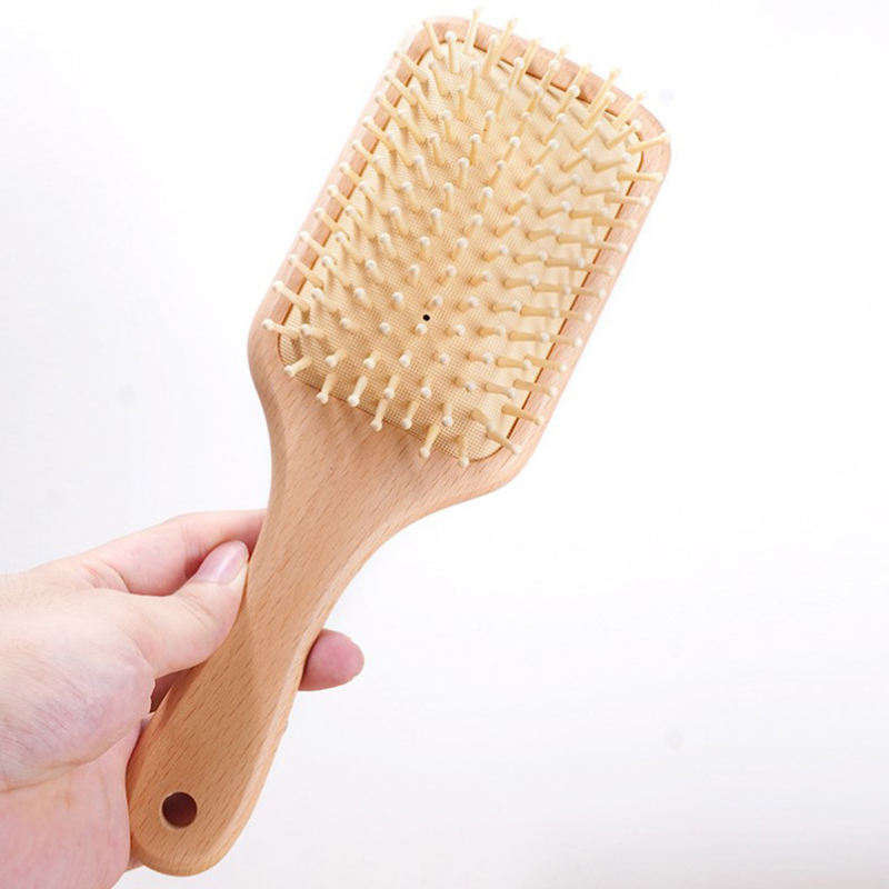 Wood Airbag Comb Professional  - огляд і ціна Bamboo Hair Brush
