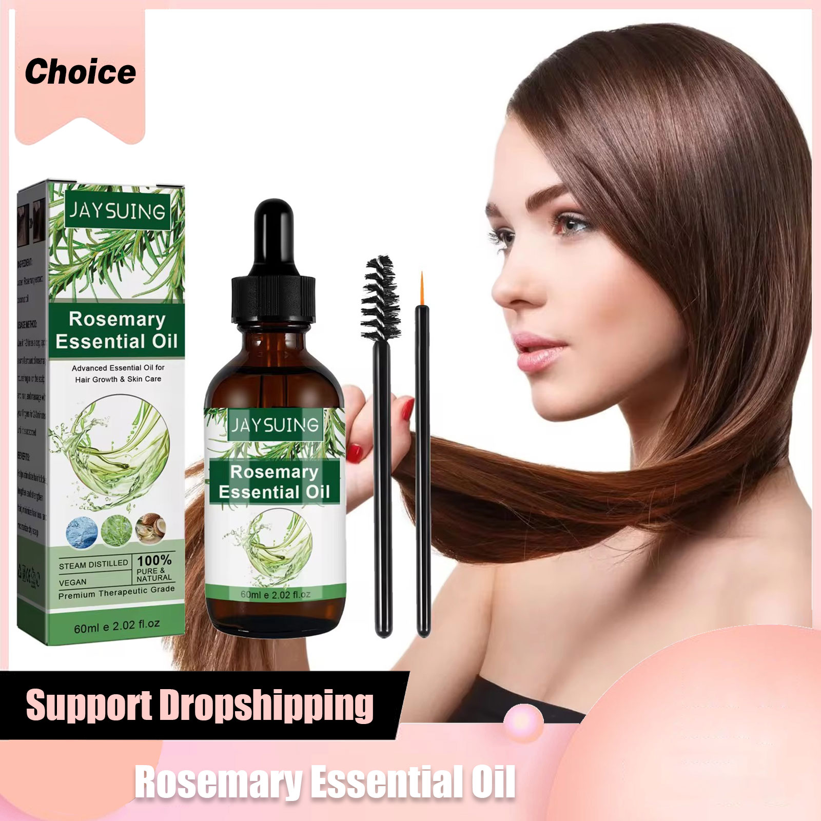 Rosemary Essential Oil For Hai - огляд і ціна Hair Care Essential Oil