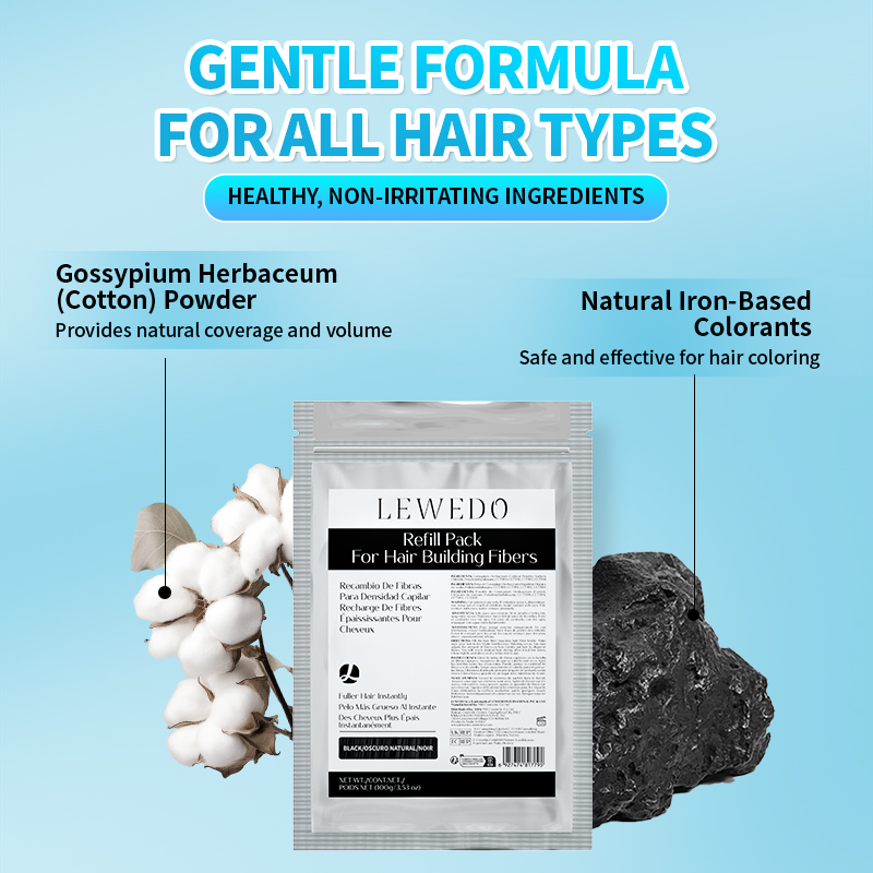 Hair Fibers Powder 100g Instan - огляд і ціна Hair Care Basic