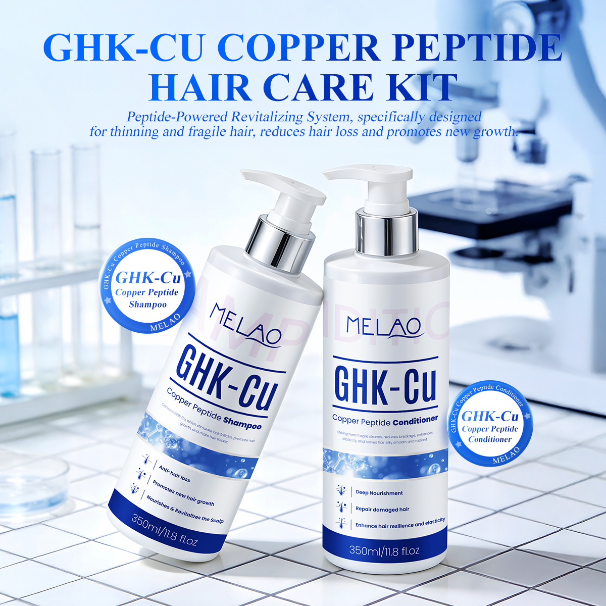 350ml GHK-Cu Copper Peptide Ha - огляд і ціна Hair Care Basic