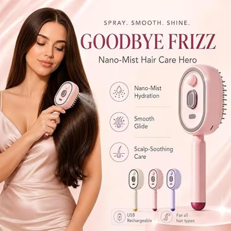 Electric Airbag Massage Comb w - огляд і ціна Hair Care Essential Oil