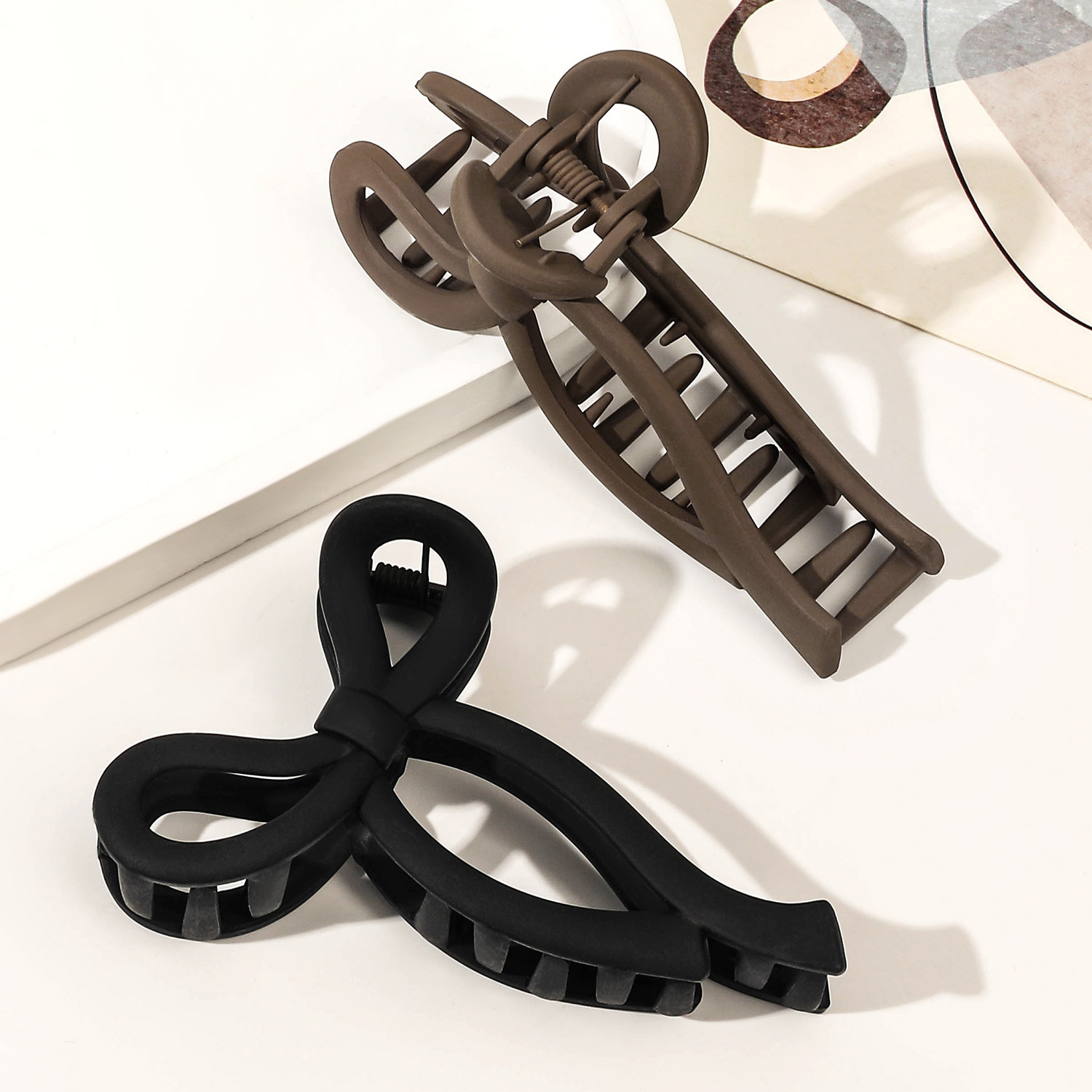 5PCS Matte Bow Large Hair Claw - огляд і ціна Hair Clip Claw Large