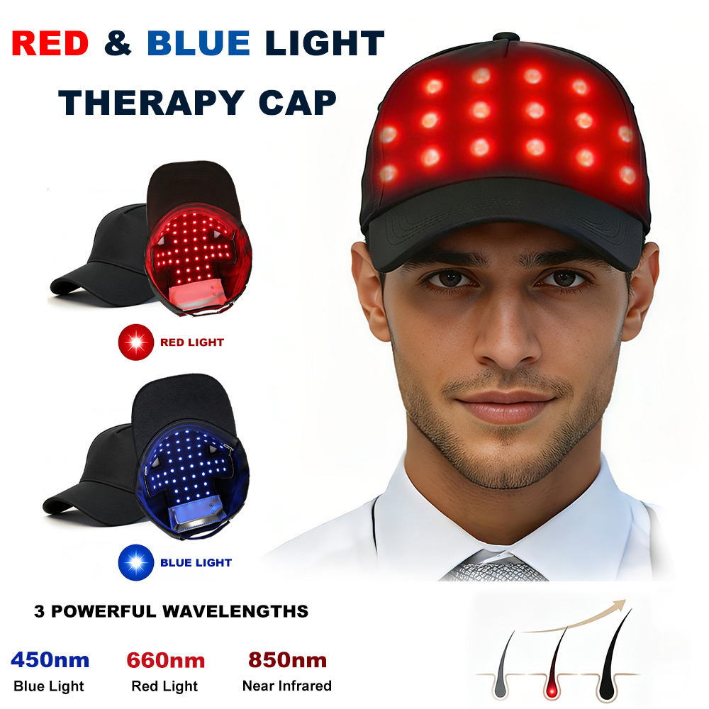 LED Hair Care Cap with Red 660 - огляд і ціна Hair Care Basic