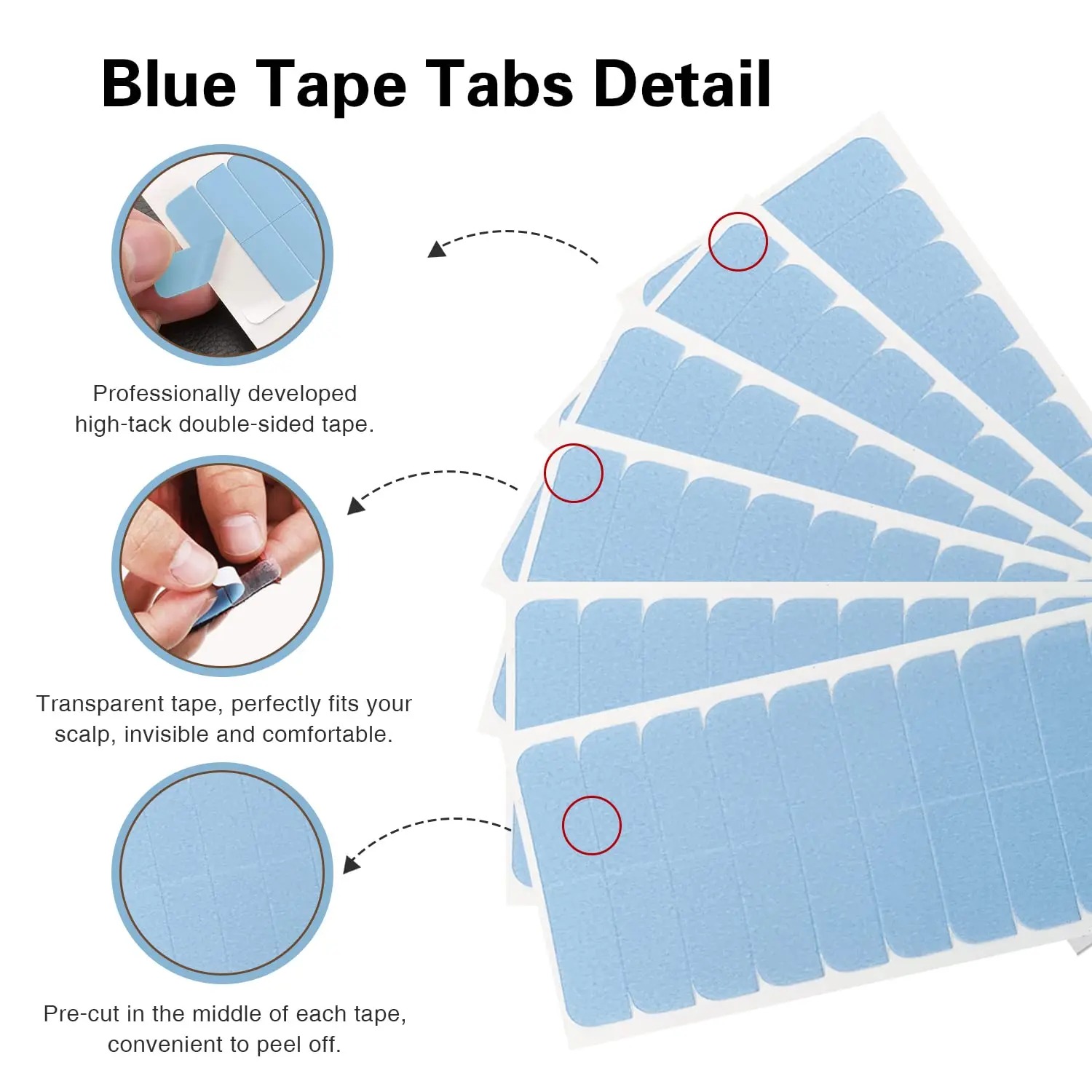 Double Sided Replacement Tape  - огляд і ціна Hair Extension Tape In