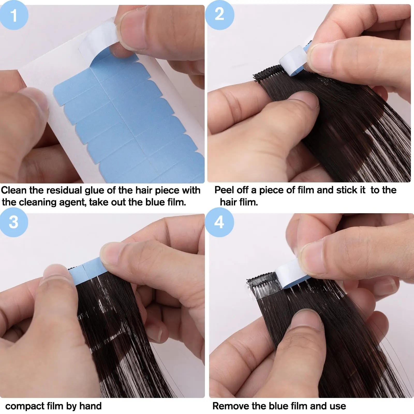 Double Sided Replacement Tape  - огляд і ціна Hair Extension Tape In
