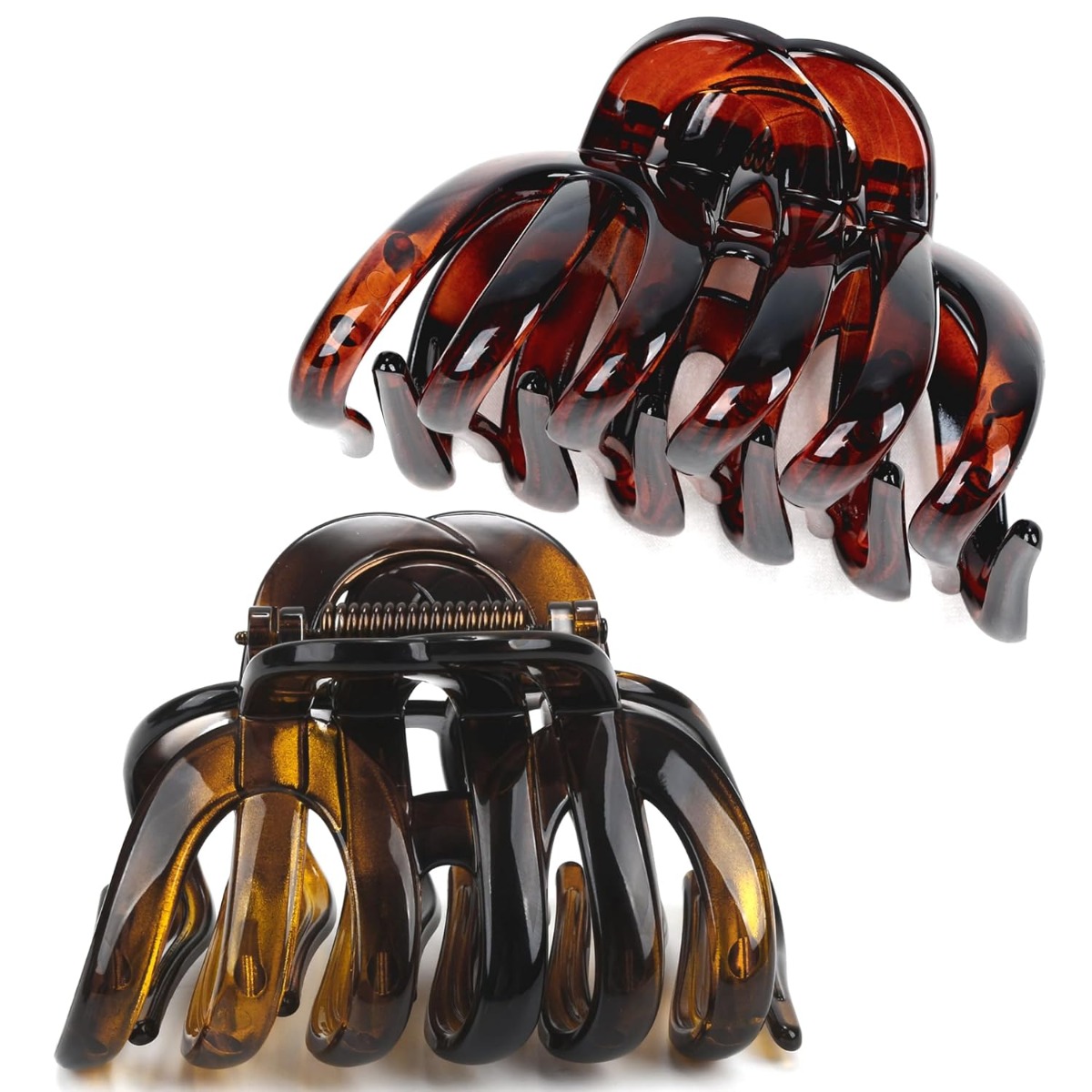 2Pcs Tortoise Shell Large Plas - огляд і ціна Hair Clip Claw Large