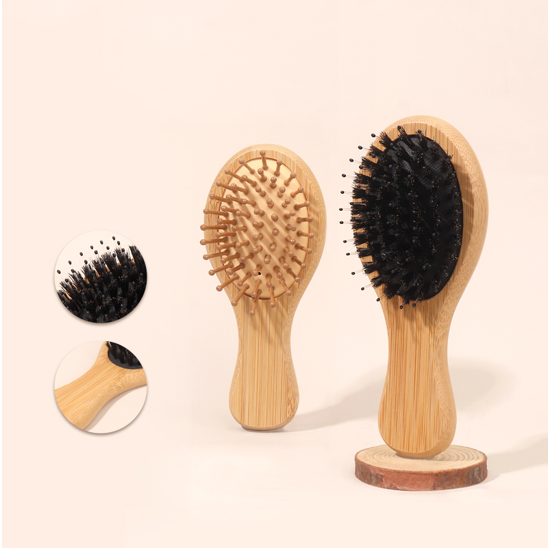 Bamboo Mini Airbag Comb Anti S - огляд і ціна Bamboo Hair Brush