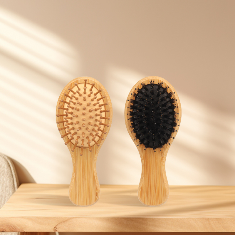 Bamboo Mini Airbag Comb Anti S - огляд і ціна Bamboo Hair Brush