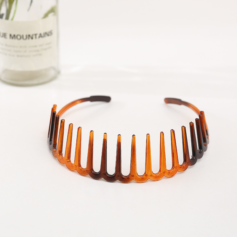 Women Girls Plastic Wavy Tooth - огляд і ціна Hair Care Wavy Hair