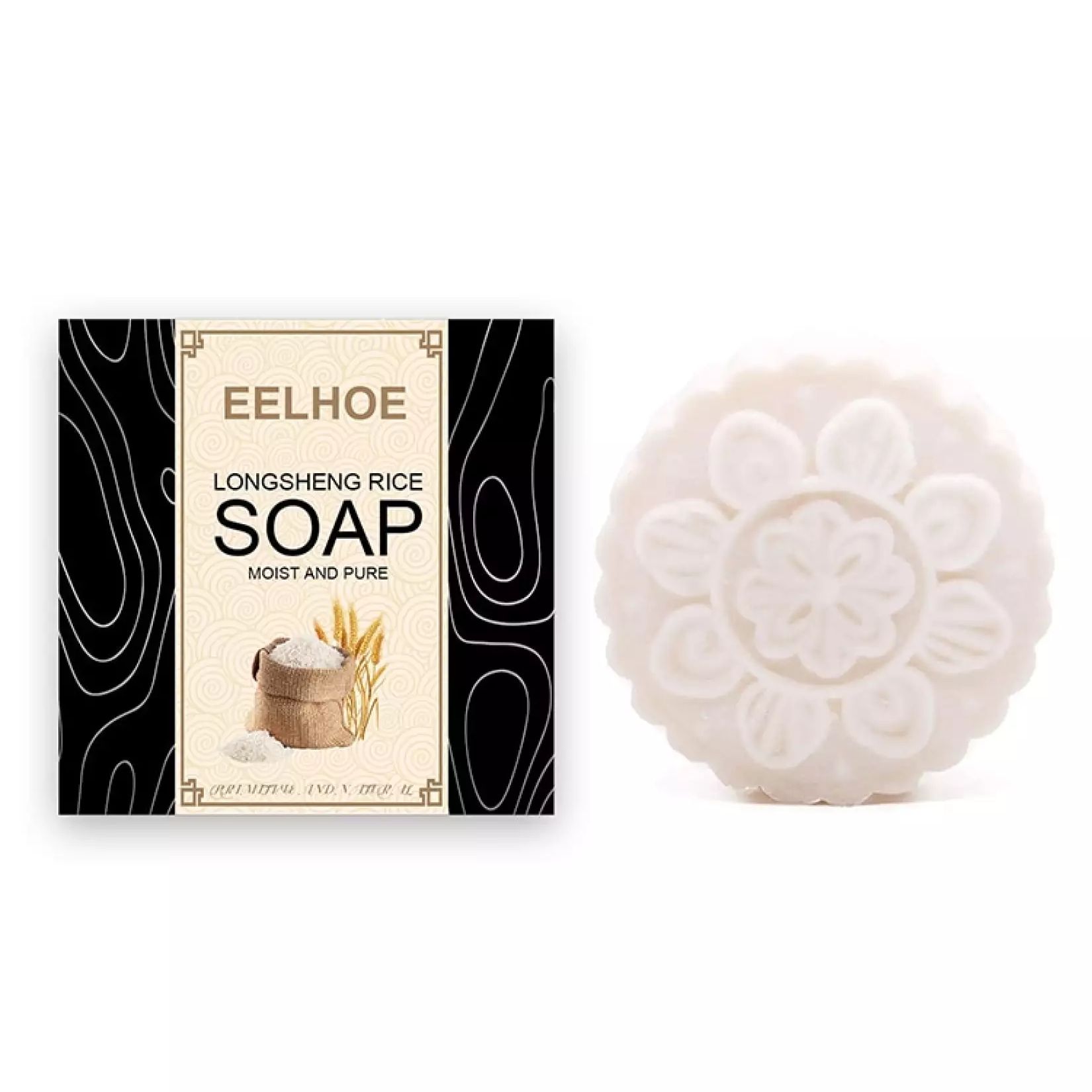 EELHOE Rice Soap Shampoo Handc - огляд і ціна Hair Care Wavy Hair