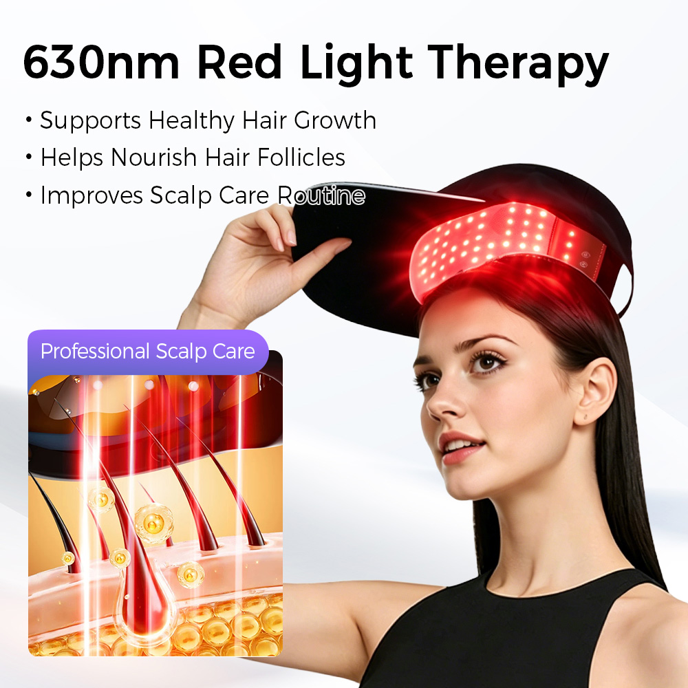 LED Hair Growth Cap Red Blue L - огляд і ціна Hair Care Basic